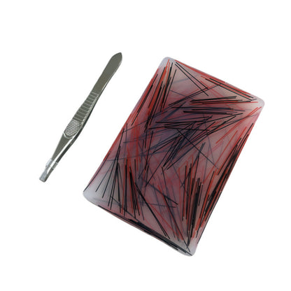 🏆 Last Day Special Price $19.99! 🔥Buy 2 Get 1 Free🎁Rectangular Skin Picking Fidget Toy with Tweezers