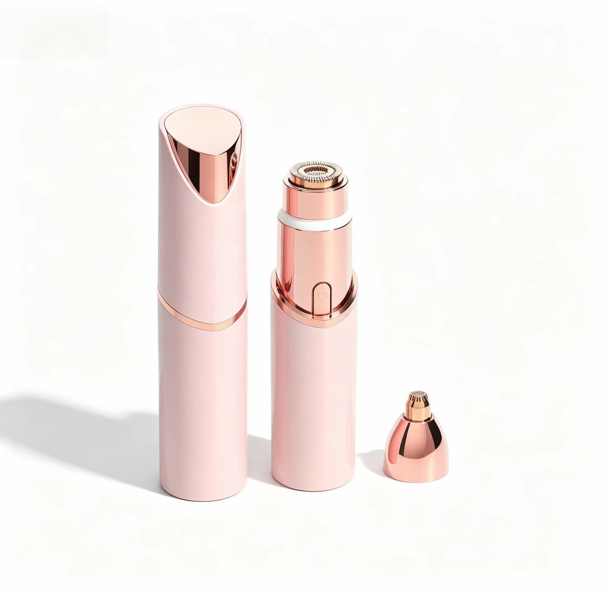✨ 2-in-1 Facial Hair & Eyebrow Trimmer – Upper Lip, Chin & Brows 💖