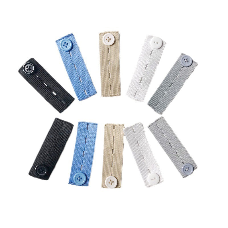 👖 Elastic Waistband Extender Buttons – Adjustable Comfort, 10-Piece Set