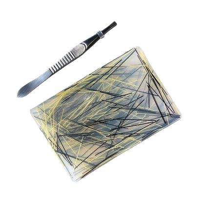 🏆 Last Day Special Price $19.99! 🔥Buy 2 Get 1 Free🎁Rectangular Skin Picking Fidget Toy with Tweezers