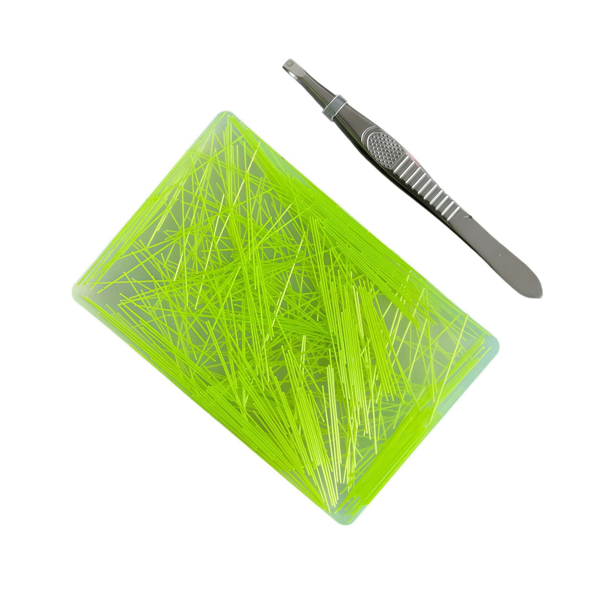 🏆 Last Day Special Price $19.99! 🔥Buy 2 Get 1 Free🎁Rectangular Skin Picking Fidget Toy with Tweezers