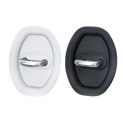 Car Door Striker Protector Covers — Self-Adhesive Silicone Guards