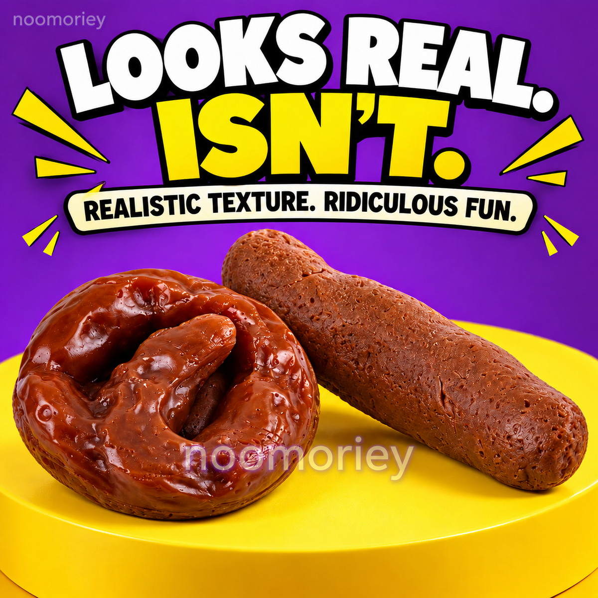 💩 7-Piece Realistic Fake Poop Prank Set – Big Laughs, Epic Reactions & a Hilarious Gag Gift ！！！😂