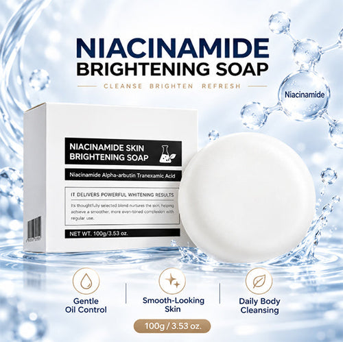 Niacinamide Brightening Soap Bar – Gentle Body Cleanser for Smooth, Radiant Skin