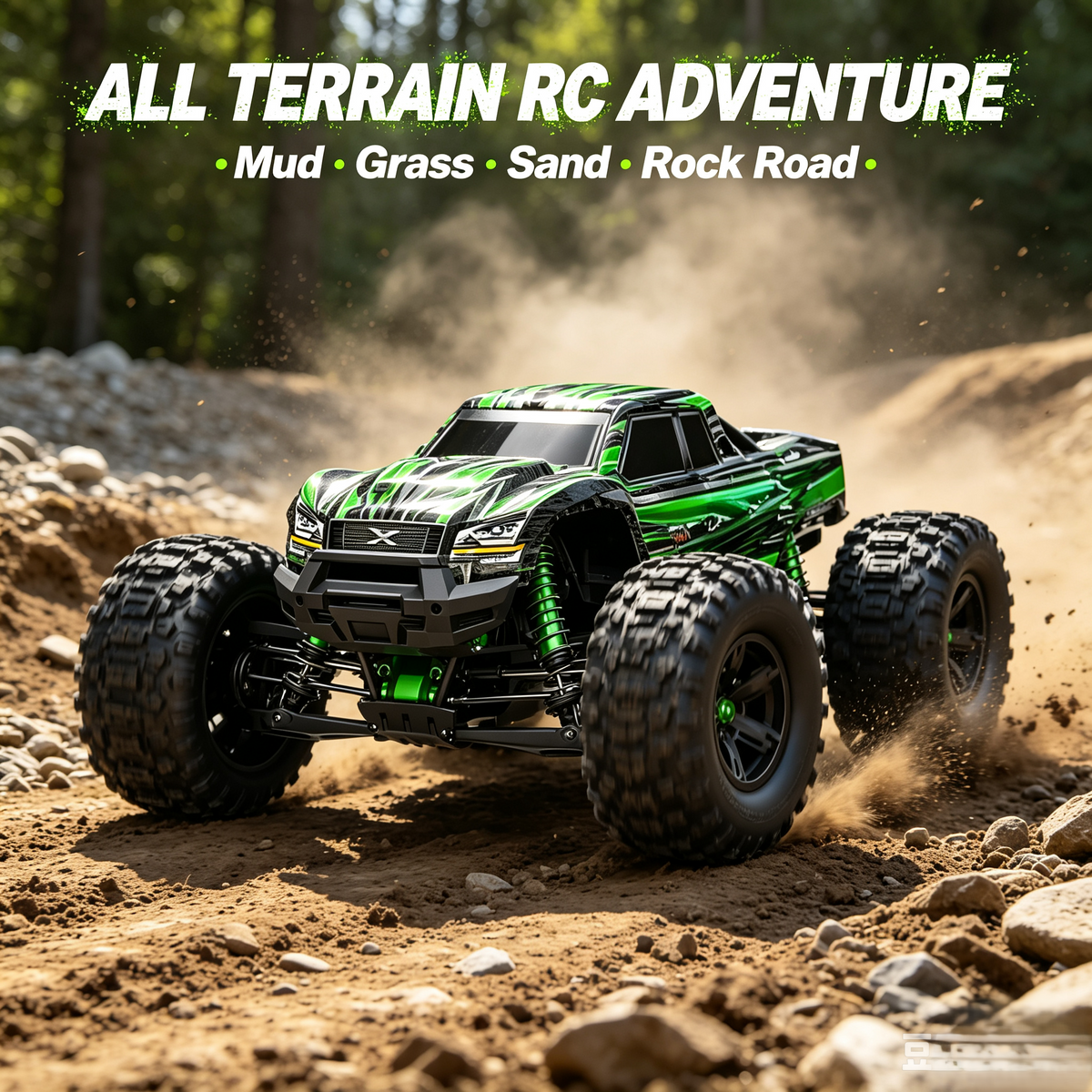 🔥 2026 U-Max Ultimate 8S Monster Truck – 4WD Brushless Power