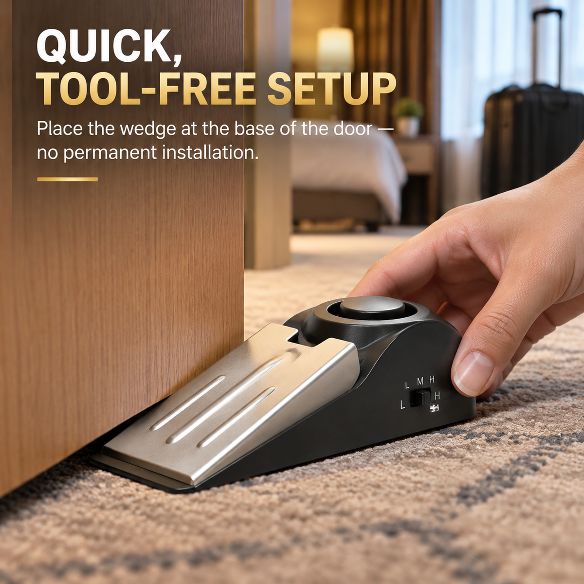 🔥🔥Anti-Theft Alarm System with Door Resistance (For Your Safety)