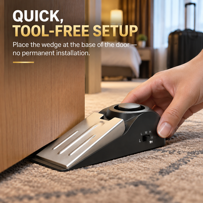 🔥🔥Anti-Theft Alarm System with Door Resistance (For Your Safety)
