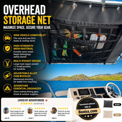 🚙 Rooftop Cargo Storage Bag – Extra Travel Space | Special Sale