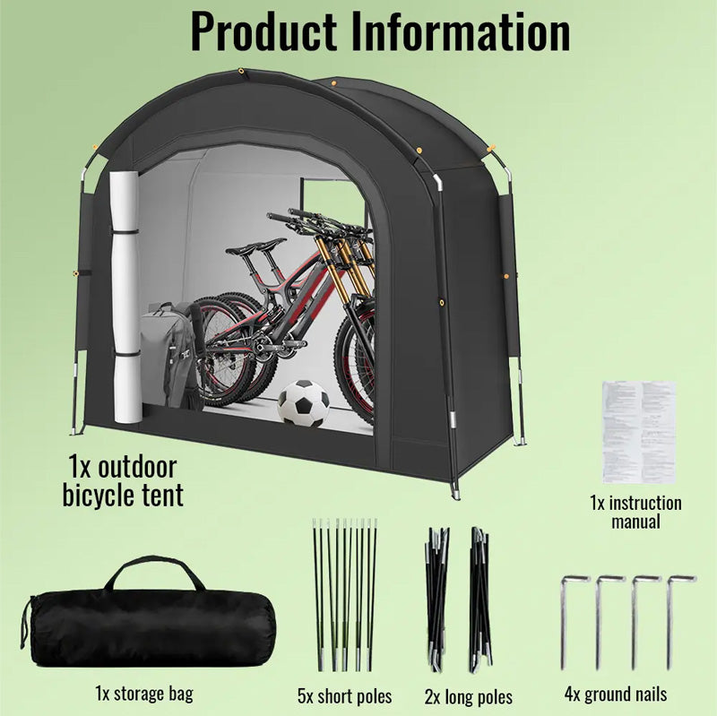 Portable Waterproof Outdoor Storage Shelter