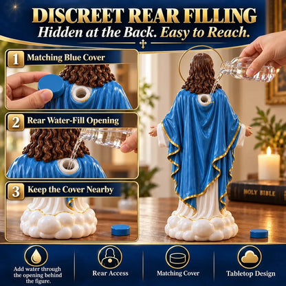 ✝️✨ Holy Mist Humidifier —  Daytime Décor, Evening Glow☁️💛