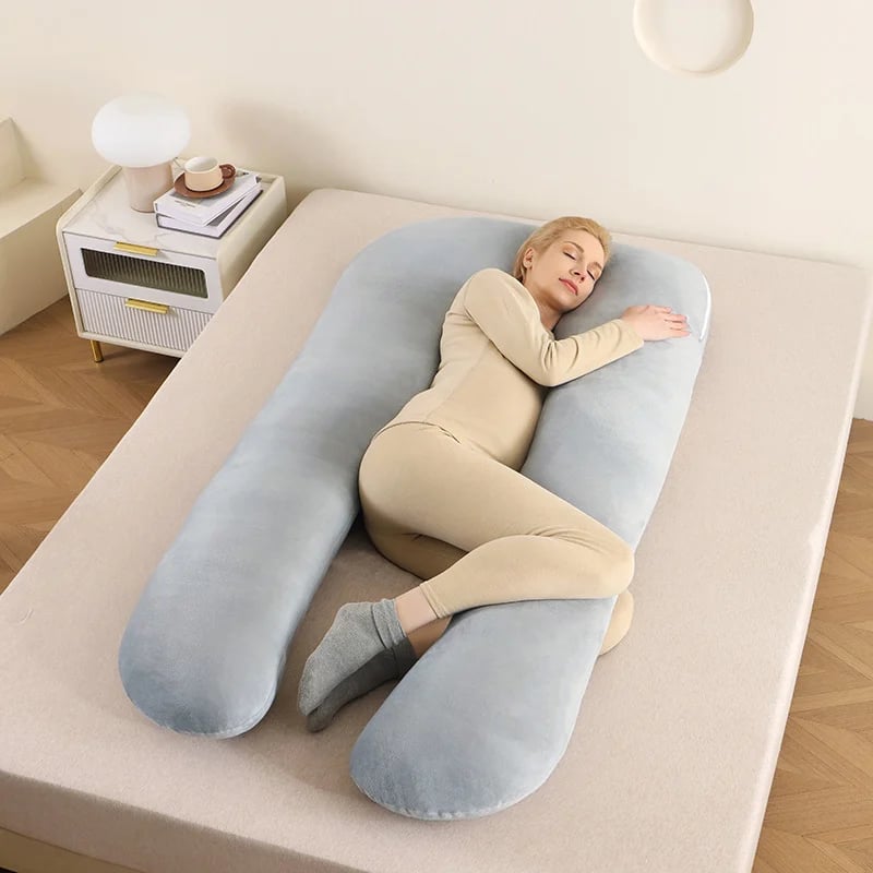 🚗 CozyDrive™ Full-Body Car Seat Pillow – Ultimate Travel Comfort 💗