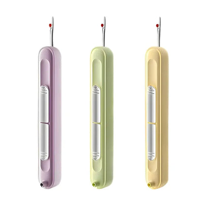 🪡 SwiftStitch Duo - Quick Needle Threader & Precise Seam Cutter Tool Set