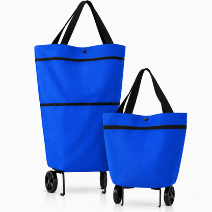 🔥Last Day 40%Off 🔥 2 in 1 Foldable Shopping Cart Bag🎁
