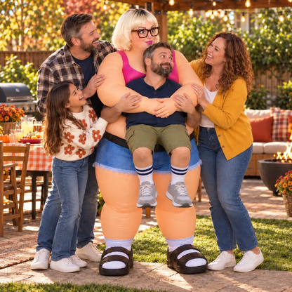 ✨Trompe-l'oeil Carry-Me Inflatable Outfit  Ideal for Halloween Parties & Festival Stage Shows