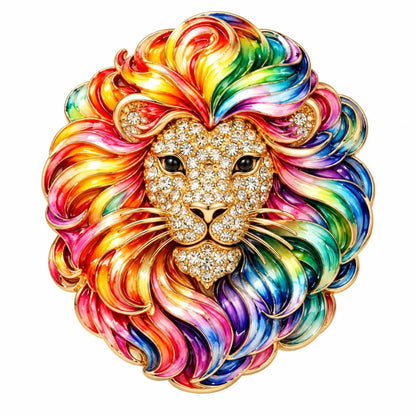 Luxury Zodiac Enamel Brooch – Turn a Simple Blazer into a Statement ✨