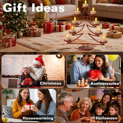 Rechargeable Flameless Tealight Candles – USB-C LED Candles with Remote & Timer