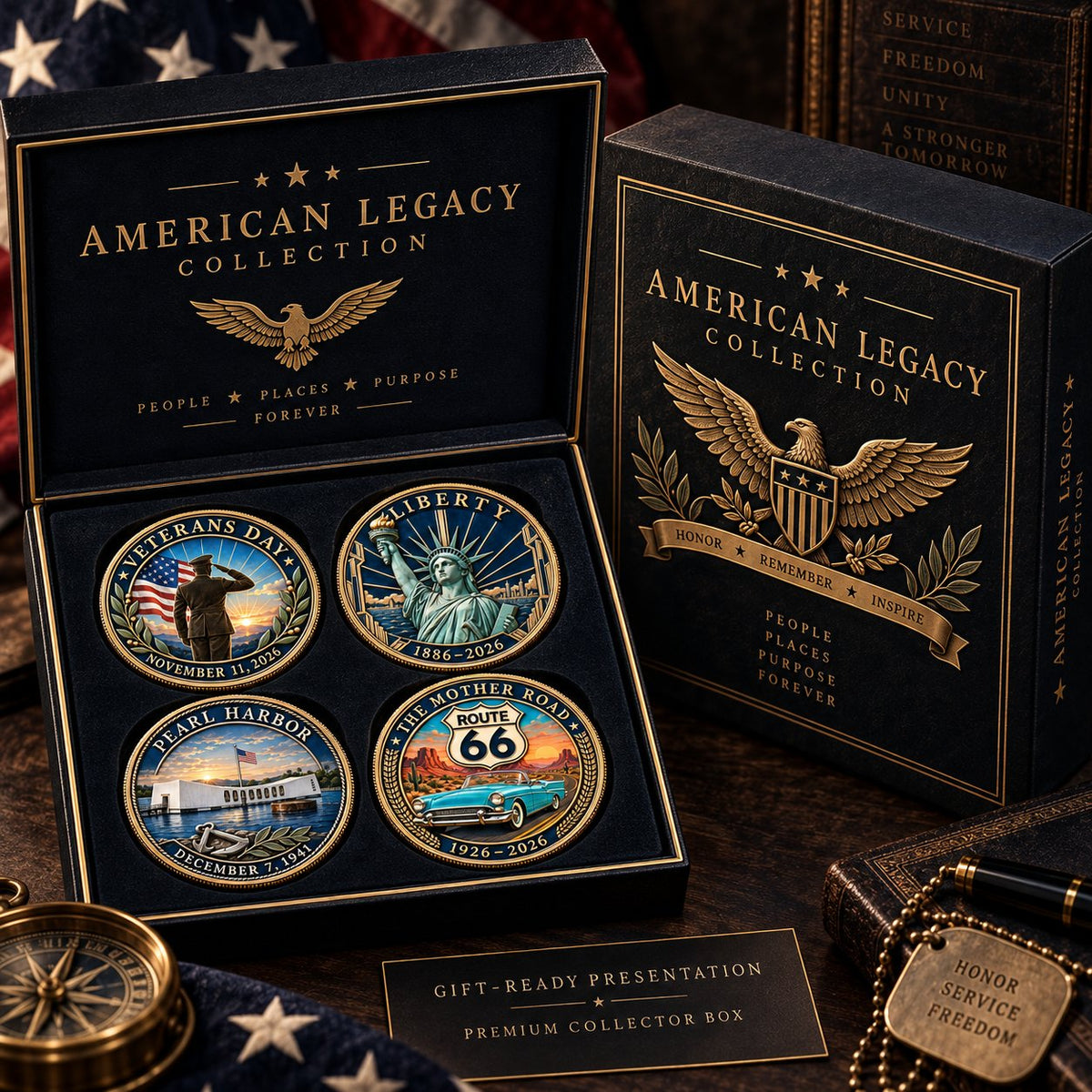 🔥 LIMITED RELEASE • 50% OFF — 2026 American Legacy Commemorative Coin Collection