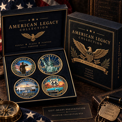 🔥 LIMITED RELEASE • 50% OFF — 2026 American Legacy Commemorative Coin Collection