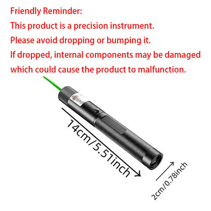 Rechargeable Green Laser Pointer/ Line Light Flashlight