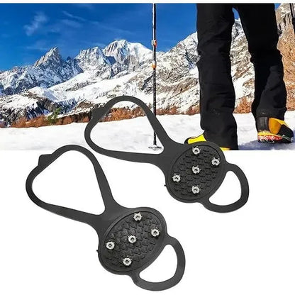 ❄️ Winter Sale Kids’ Ice Cleats with Non-Slip Grip Spikes 🥾 1 Pair for Snow & Ice
