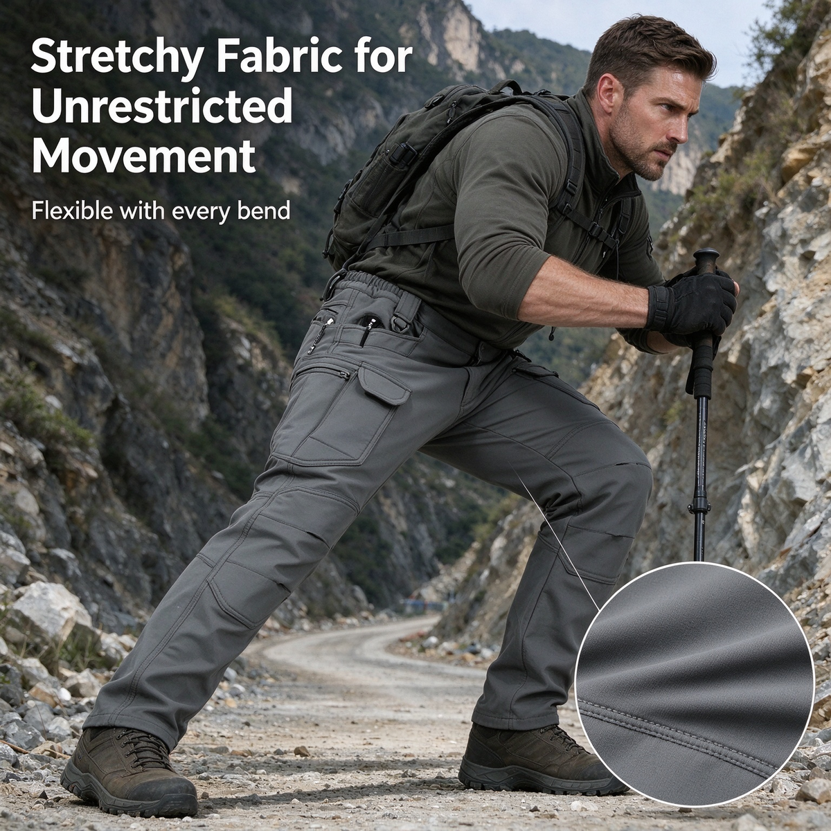Men's Windproof & Warm Outdoor Military Tactical Pants 👖