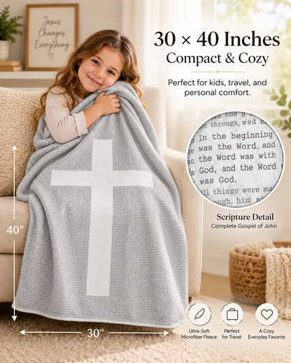 ✝️ The Gospel of John Blanket 🤍 Wrap Yourself In His Word 📖