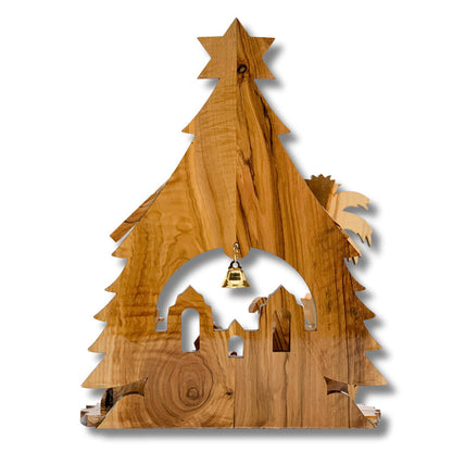 🔥Last Day 49% OFF🔥✝️ Holy Land Nativity Scene with Music Box