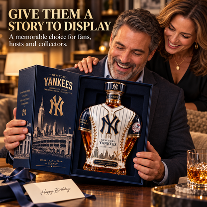 ⚾ Bronx Bomber Jersey Decanter – Baseball-Inspired Collector Bottle