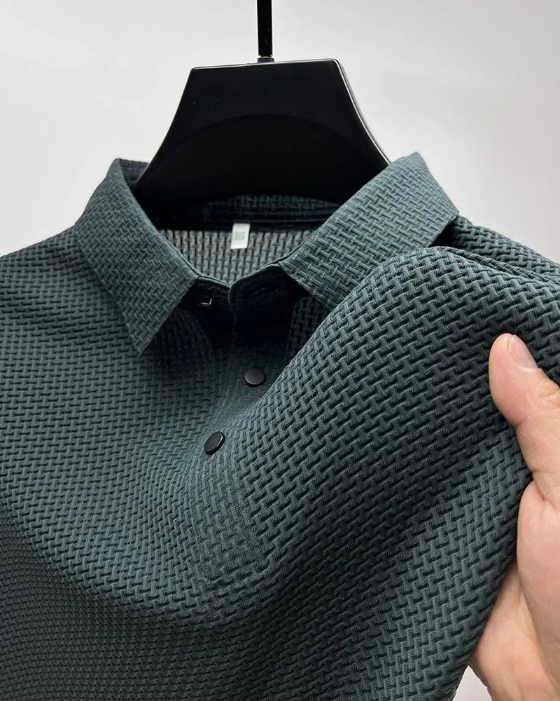 Men's Classic Loose-Fit Solid-Color Casual T-Shirt