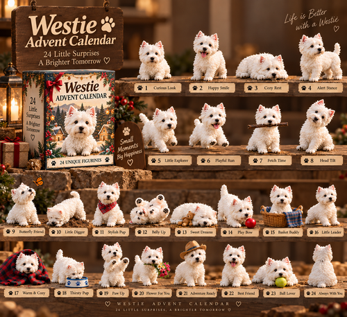 ❤️🐕 24 Days of Westies — 24 Little Personalities, One Big Love