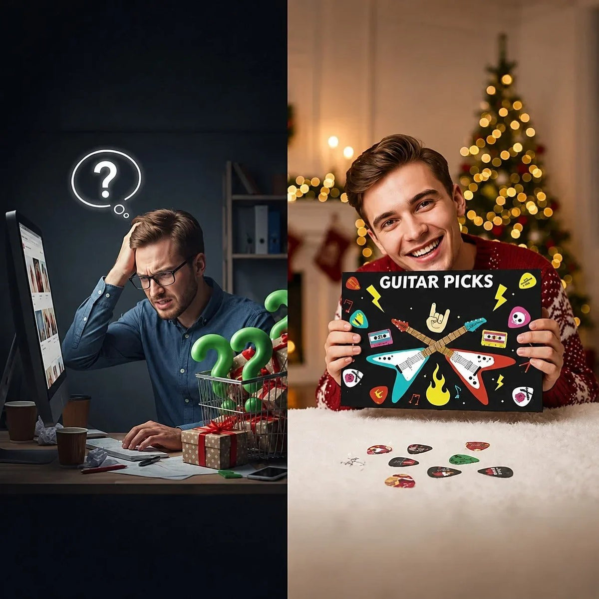 🎸🎁 Guitar Pick Countdown Calendar(📦Buy 2 Free Shipping)