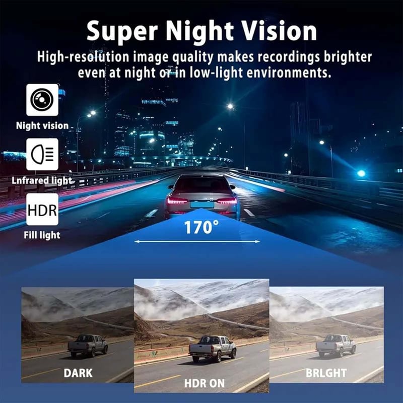 ✈️🎁LAST DAY 49% OFF🔥Full View Car Dashcam System