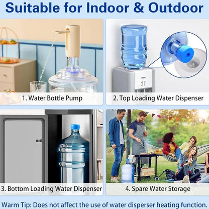 💧 Reusable Silicone Water Container Cap – Flexible Replacement Cover