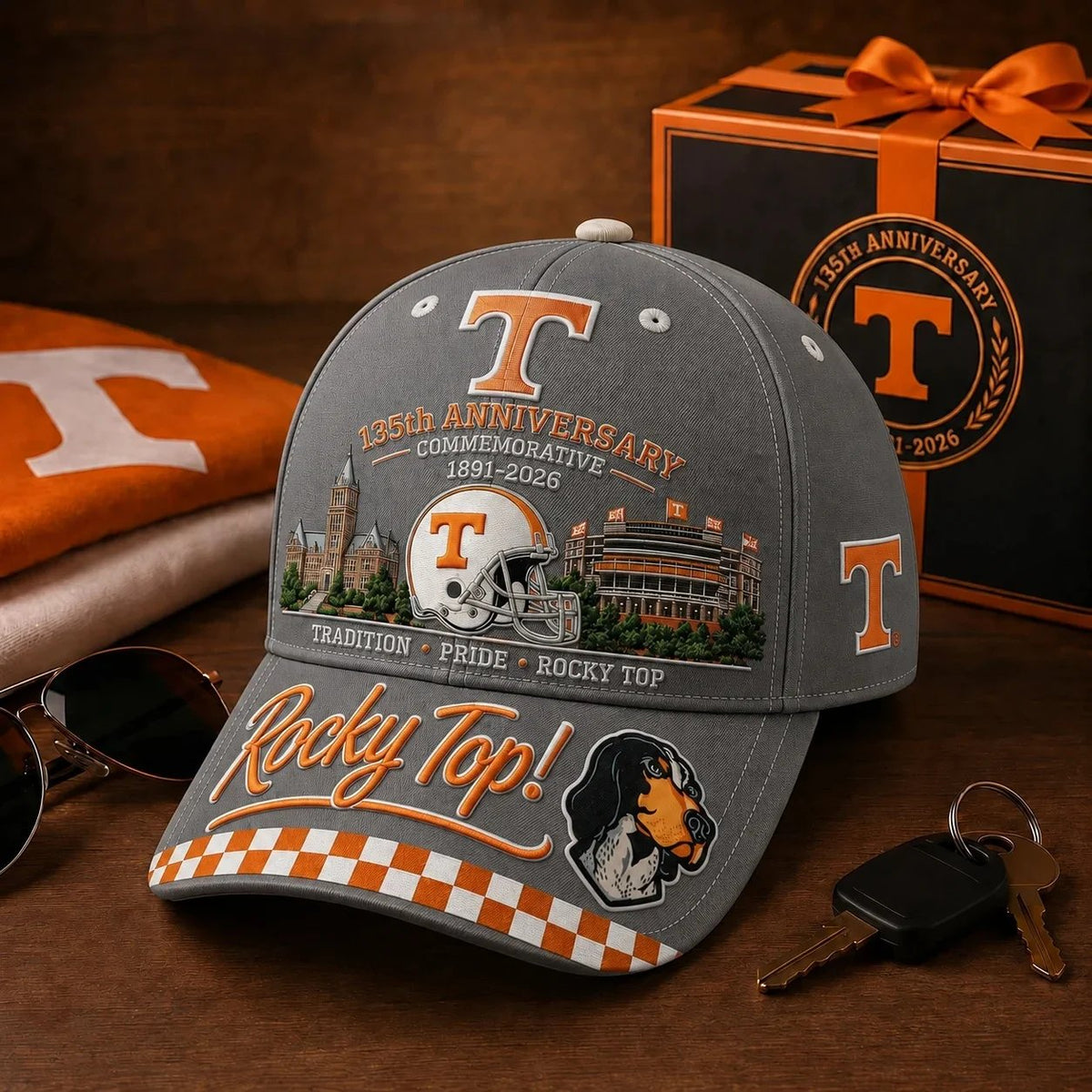 Rocky Top 135th Anniversary Commemorative Cap🏈（Buy 2 Free Shipping）
