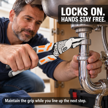 Self-Locking Ratchet Pliers