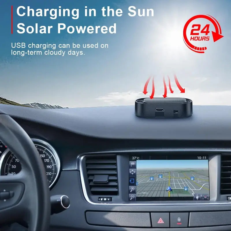Solar Powered Car Alarm Indicator Light
