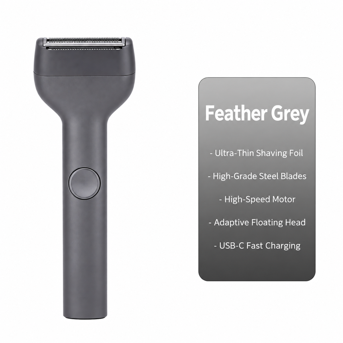 💝🪒 Men’s Portable Foil Electric Razor ⚡🧔 Rechargeable Wet & Dry Close Shaver