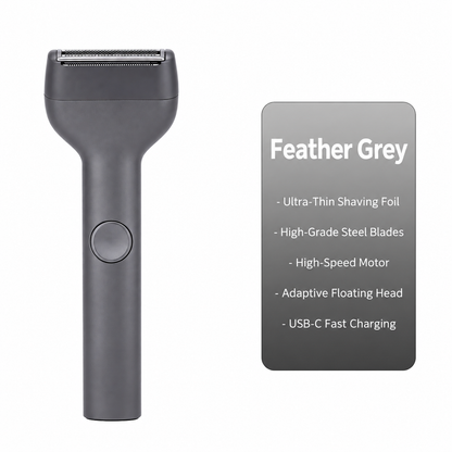 💝🪒 Men’s Portable Foil Electric Razor ⚡🧔 Rechargeable Wet & Dry Close Shaver