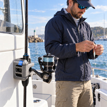 Billy Bud Quick-Release Spinning Rod Mount
