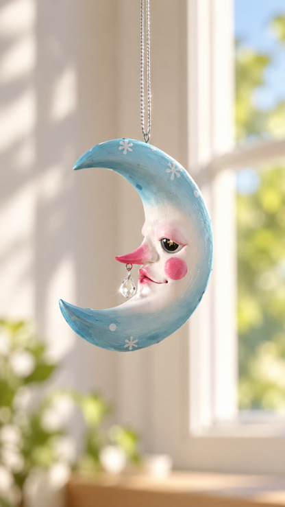 Handmade Moon Character Ornaments | Three Celestial Styles
