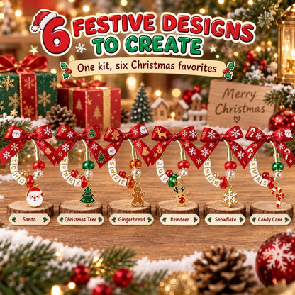 LAST DAY 50% OFF – Personalized Christmas DIY Charm Kit ✨