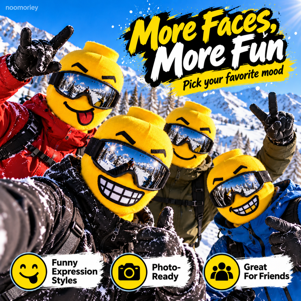 🎭 50% OFF Turn Heads with a Hilarious Printed Balaclava