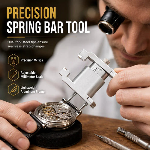 V-Tip Watch Repair Pliers ⌚ – Spring Bar & Strap Removal Kit