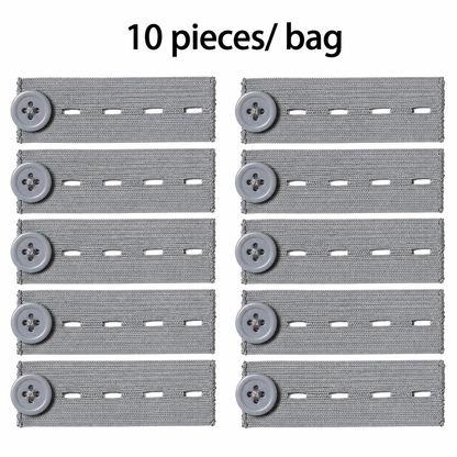 👖 Elastic Waistband Extender Buttons – Adjustable Comfort, 10-Piece Set