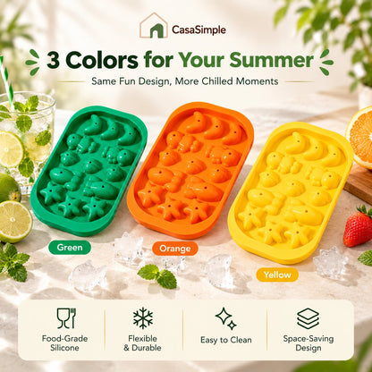 ⏰LAST DAY 50% OFF — 🧊Fun Shape Silicone Ice Cube Mold