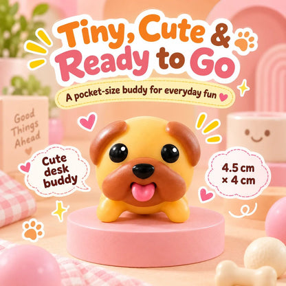 🐶 Tongue-Popping Puppy Squeeze Toy – Cute Pocket-Sized Fidget & Sensory Play Companion 🌈