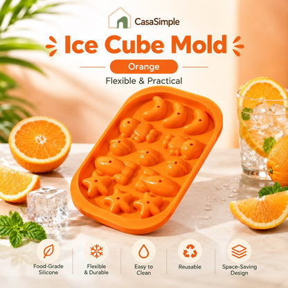 ⏰LAST DAY 50% OFF — 🧊Fun Shape Silicone Ice Cube Mold