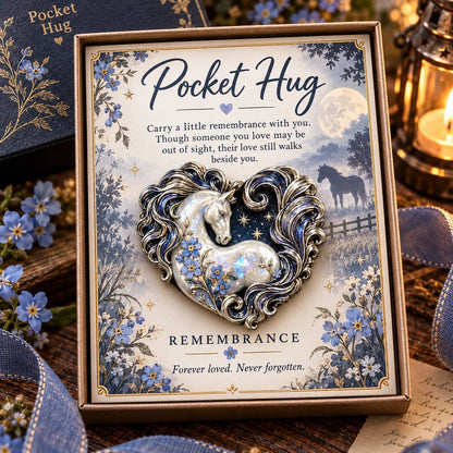 🔥LAST DAY 50% OFF - 🐴 Pocket Hug Keepsake | A Little Reminder to Carry With You