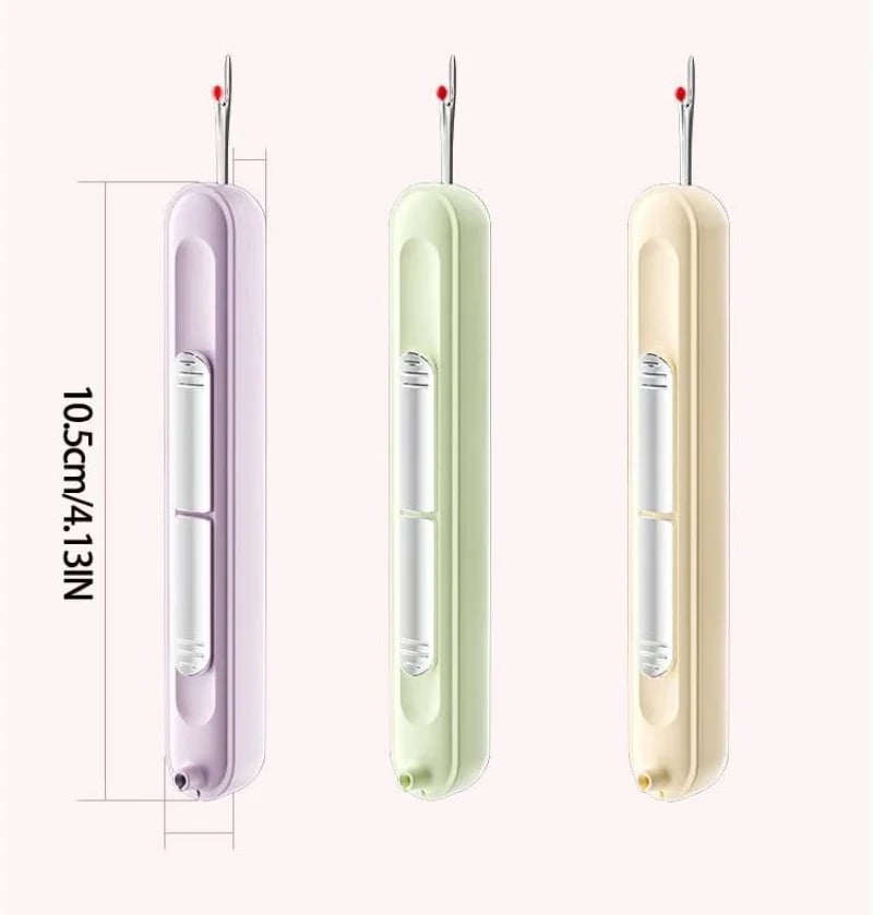 🪡 SwiftStitch Duo - Quick Needle Threader & Precise Seam Cutter Tool Set