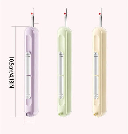🪡 SwiftStitch Duo - Quick Needle Threader & Precise Seam Cutter Tool Set